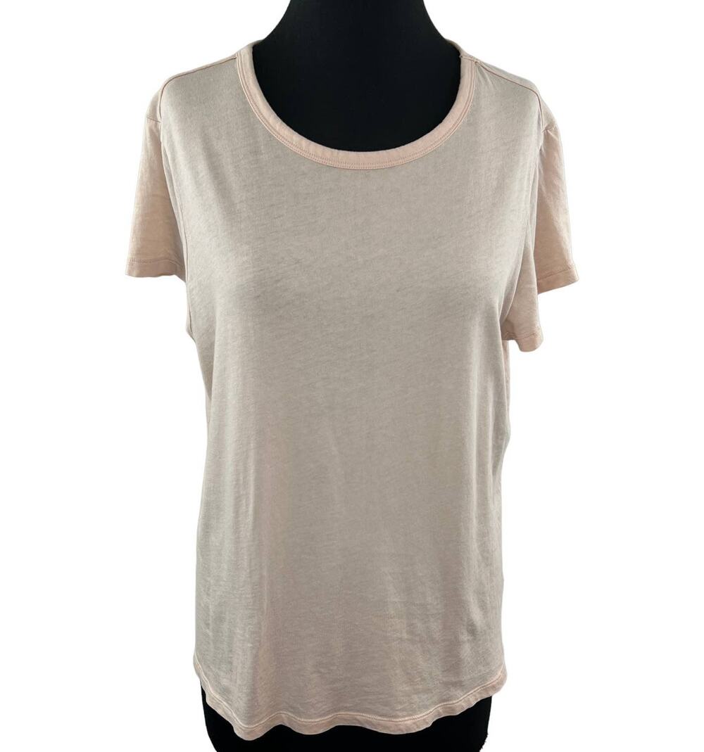 Elizabeth and James Spanish Villa Organic Cotton Short Sleeve Tee Light Pink XL